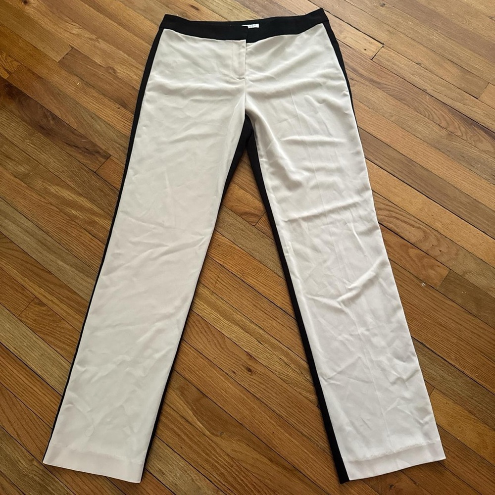 Trina Turk Elegant Black and White double side Pants
